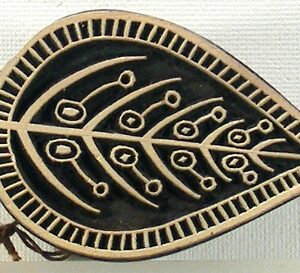 Block Wallah - Ornate Leaf Stamp