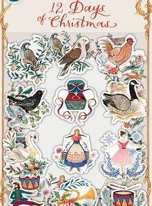Craft Consortium - 12 Days Of Christmas Clear Polymer Stamps