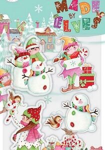 Craft Consortium - Made By Elves Clear Acrylic Stamps - Candy