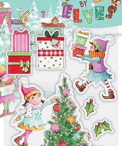 Craft Consortium - Made By Elves Clear Acrylic Stamps - Tree