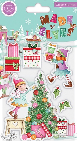 Craft Consortium - Made By Elves Clear Acrylic Stamps - Tree