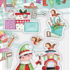 Craft Consortium - Made By Elves Clear Acrylic Stamps - Workshop