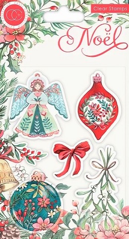 Craft Consortium - Noel - Decorations Clear Stamps
