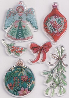 Craft Consortium - Noel - Decorations Clear Stamps - Image 2