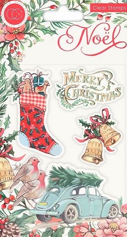 Craft Consortium - Noel - Festivity Clear Stamps