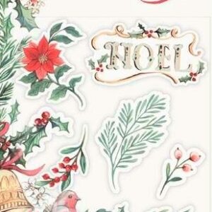 Craft Consortium - Noel - Flora Clear Stamps