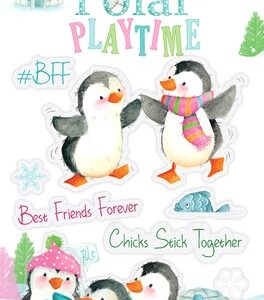 Craft Consortium - Polar Playtime Clear Stamps BFF