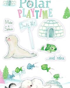 Craft Consortium - Polar Playtime Clear Stamps Make A Splash