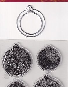 Craft Sensations - Baubles Clear Stamps & Cutting Die