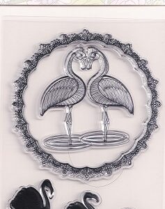 Craft Sensations - Flamingo Clear Stamps