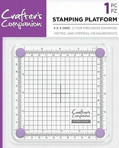Crafters Companion - 4" x 4" Stamping Platform