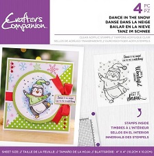 Crafters Companion - Dance In The Snow Clear Stamps