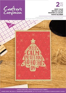 Crafters Companion - Keep Calm Clear Stamp