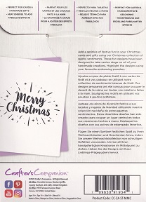 Crafters Companion - Modern Merry Christmas Stamp - Image 2