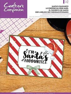 Crafters Companion - Santa's Favourite Clear Stamp
