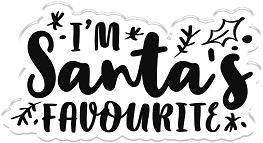 Crafters Companion - Santa's Favourite Clear Stamp - Image 2
