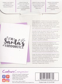 Crafters Companion - Santa's Favourite Clear Stamp - Image 3