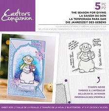 Crafters Companion - The Season For Giving Clear Stamps