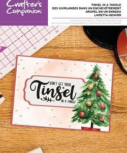 Crafters Companion - Tinsel In A Tangle Clear Stamp