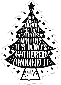 Crafters Companion - Under The Tree Clear Stamp - Image 2