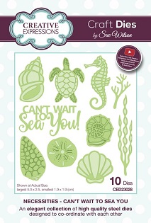 Creative Expressions - Can't Wait To Sea You Die Set
