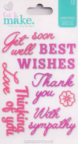 Cut & Make - A6 Greetings Dies