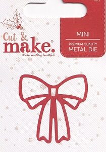 Cut & Make - Christmas Bow Mini Die