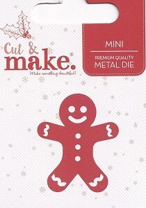 Cut & Make - Christmas Gingerbread Man Mini Die