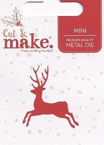 Cut & Make - Christmas Reindeer Mini Die