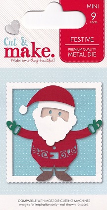 Cut & Make- Festive Santa Die Set
