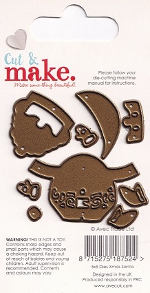 Cut & Make- Festive Santa Die Set - Image 2