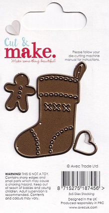 Cut & Make - Festive Stocking Die - Image 2