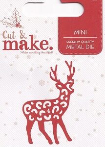 Cut & Make - Filigree Reindeer Mini Die