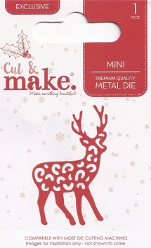 Cut & Make - Filigree Reindeer Mini Die