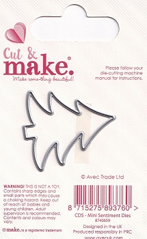 Cut & Make - Mini Sentiment Die - Tree - Image 2