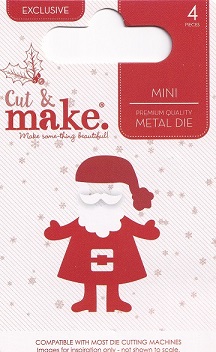Cut & Make - Mini Sentiment - Santa Die