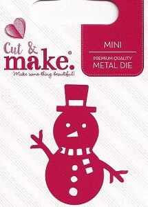 Cut & Make - Mini Sentiment -  Snowman Die
