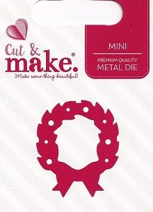 Cut & Make - Mini Sentiment - Wreath Die