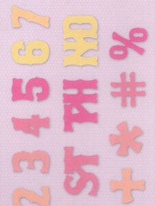 Cut & Make - Numbers 2 Die Set