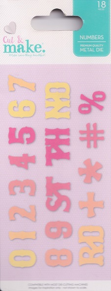 Cut & Make - Numbers 2 Die Set