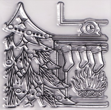 Docrafts - Create Christmas Fireside Mini Clear Stamp