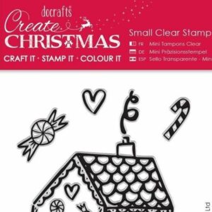 Docrafts - Create Christmas Gingerbread House Mini Clear Stamp