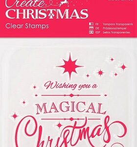 Docrafts - Create Christmas - Magical Christmas Clear Acrylic Stamp