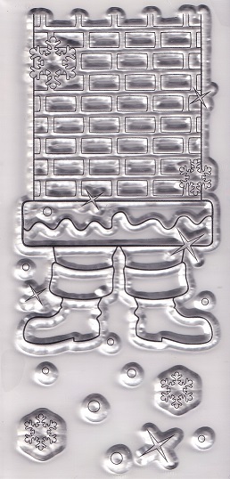 Docrafts - Create Christmas Santa Chimney Mini Clear Stamp