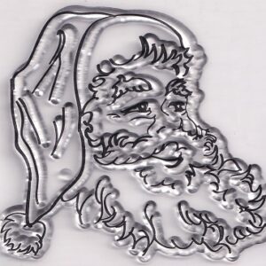 Docrafts - Create Christmas Santas Face Mini Clear Stamp
