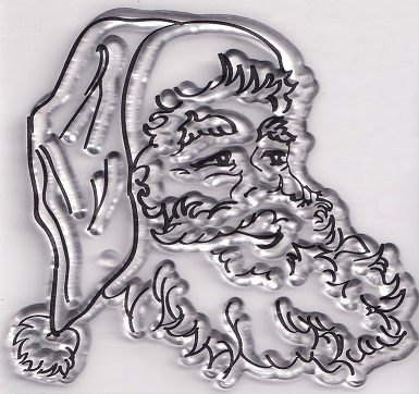 Docrafts - Create Christmas Santas Face Mini Clear Stamp