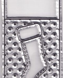 Docrafts - Create Christmas Tag Stocking Mini Clear Stamp