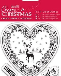 Docrafts - Filigree Scene Clear Stamp