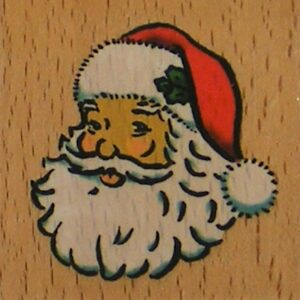 Docrafts - Whispers Traditional Santa Wood Mounted Rubber Stamp