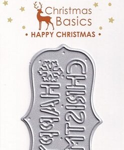 Dovecraft Christmas Basics - Happy Christmas Die